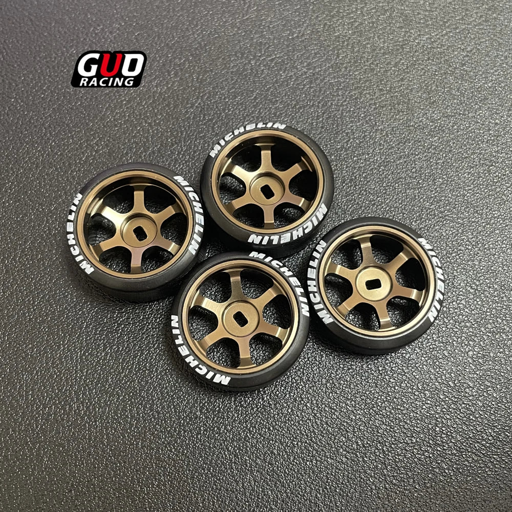 TG Mosquito Car Repair repellent car TE37 metal 22mm wheels with letters TG RACING just drifting tire