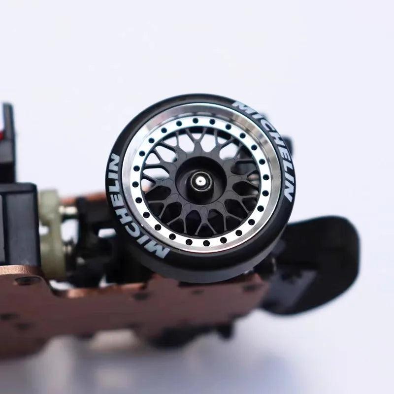 Kyosho MINIZ mosquito car GLA well DZ01 Dual MK3 AWD Weili BBS metal wheel drift tire 22MM