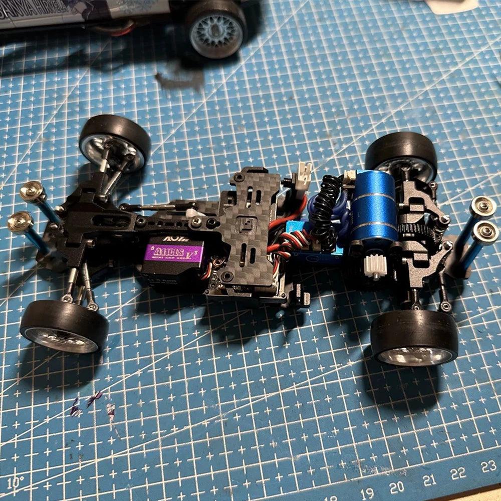 TG Racing 1/24 RWD Drift Mosquito Car Kit – Mini Drift Frame Unassembled