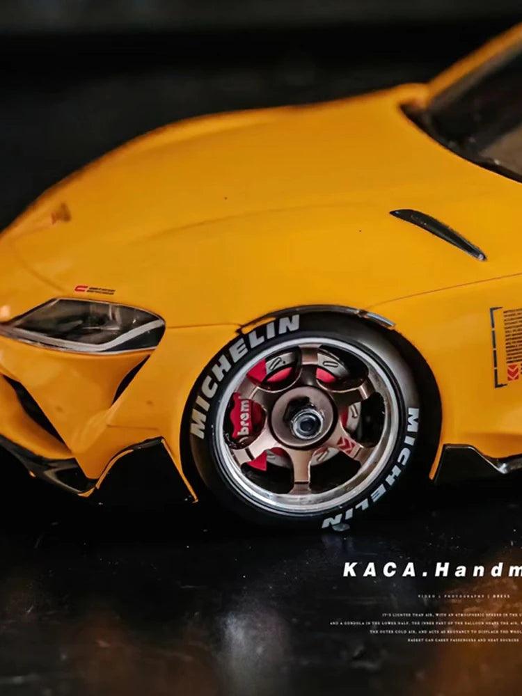 TG Racing RC Drift Mosquito 1/24MINID four-wheel drive AWD rear drive Metal upgrade TE37 wheel hub model modification