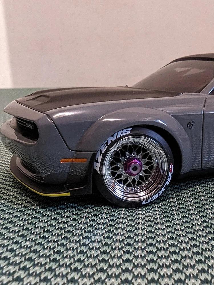 TG Racing RC Mosquito Car 1/24 BBS Wheels MINI-Z AWD TG D24 RTS DB LSD Drift Tires Metal Wheels 20MM