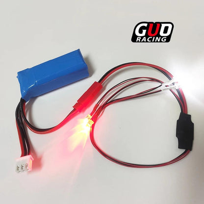 1/28 WLtoys K969 K989 284131 Dedicated LED Light Set (4/6 Lights) - Direct Battery Power