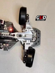 3° Angle Wheels & Ultra Hard Drift Tire Set for Kyosho MINI-Z, HGD1, MK3, DZ01, and Micro RC Cars
