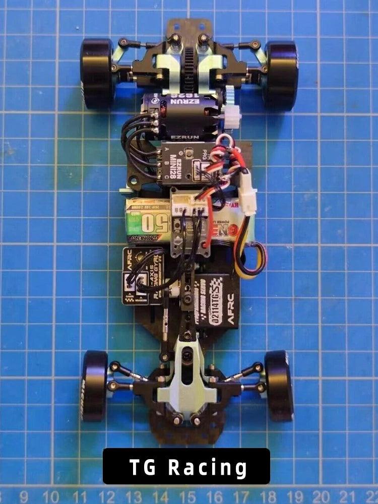 TG corrida traseira drift mosquito carro RC elétrico controle remoto modelo carro 1/24 1/28 mini TG mosquito carro