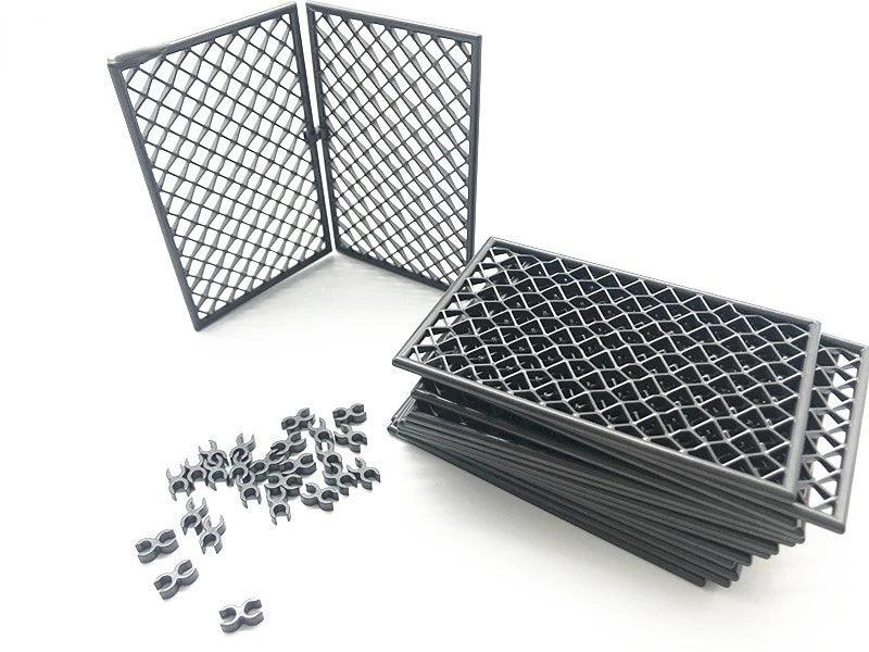 Plastic DIY Spliced Fence Net for Mosquito Cart Drift Racetrack Peripheral Scene Decorative Accessories Universal