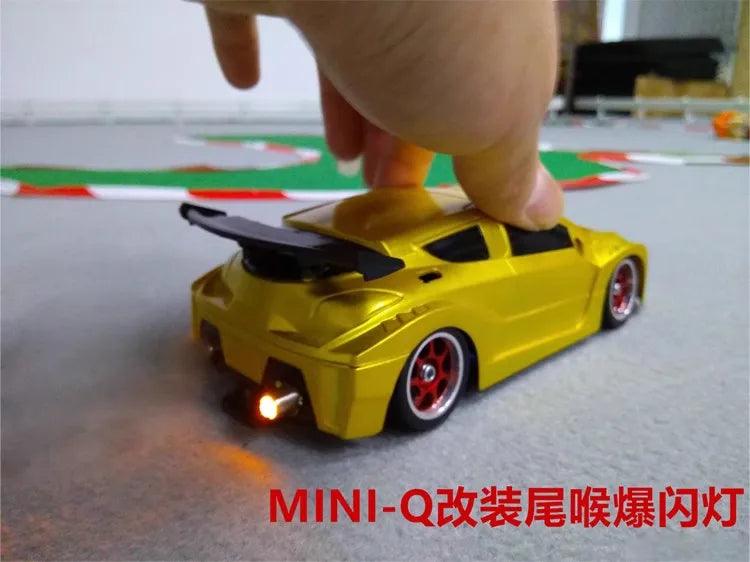 TG Racing RC model mosquito Car MINI-Q MINI-D Wltoys K969 K989 simulation of inertial flash tail throat light