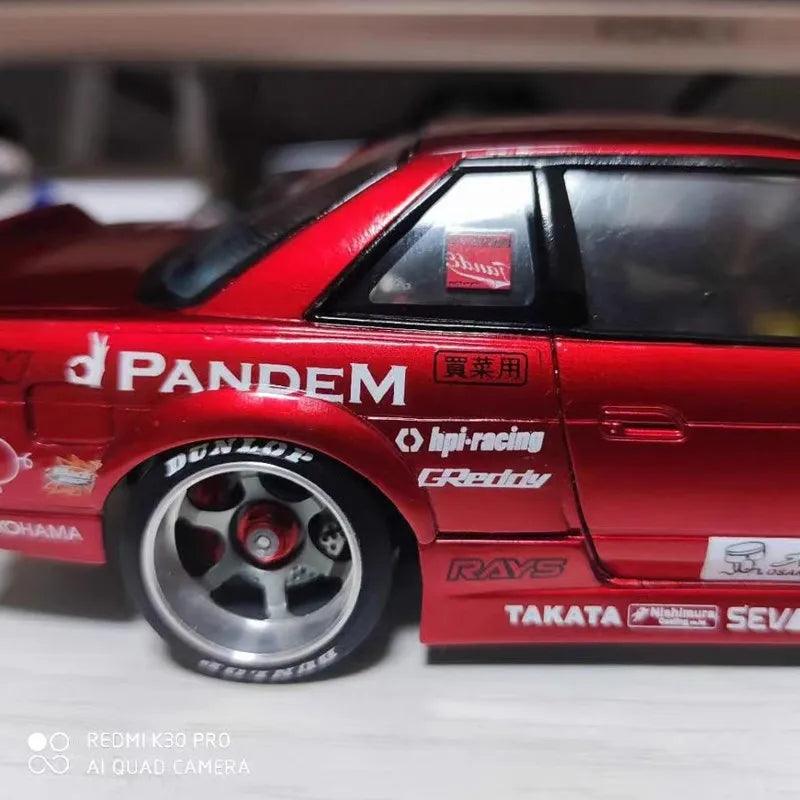 TG Racing 1/24 1/28 MINI-Z Drift Tire 20mm Metal TE37 Wheel Hub with Logo Drift Tires for MINI-Q Wltoys K989 RC Car Upgrade Par