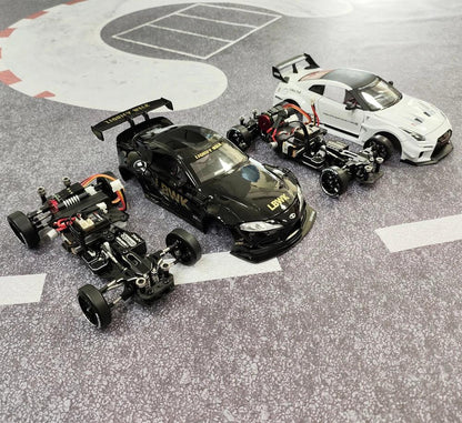 TG Racing 1/24 RWD Electric Drift Mini RC Car Chassis - Ready-to-Run (RTR) Full Set
