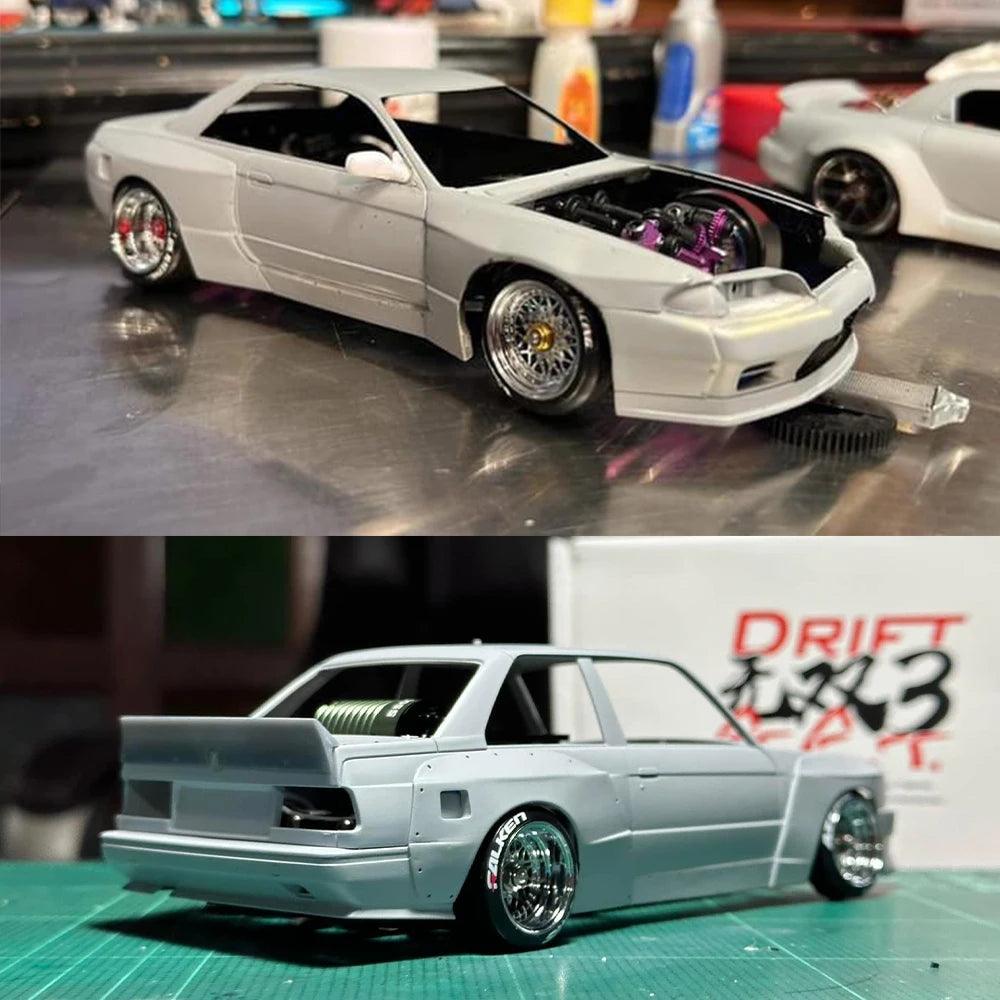 TG Racing RC mosquito car metal wheels TG MINIZ MINIQ TRC Mosquito car wheels 20MM BBS plating bright silver