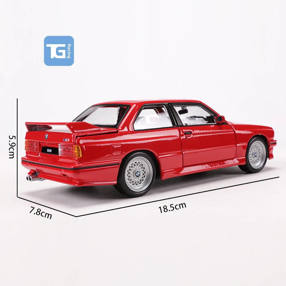 TG Racing Rear Drive Drift Mosquito Car TG Weili HGD1 1/24 Metal Body BMW M3E30