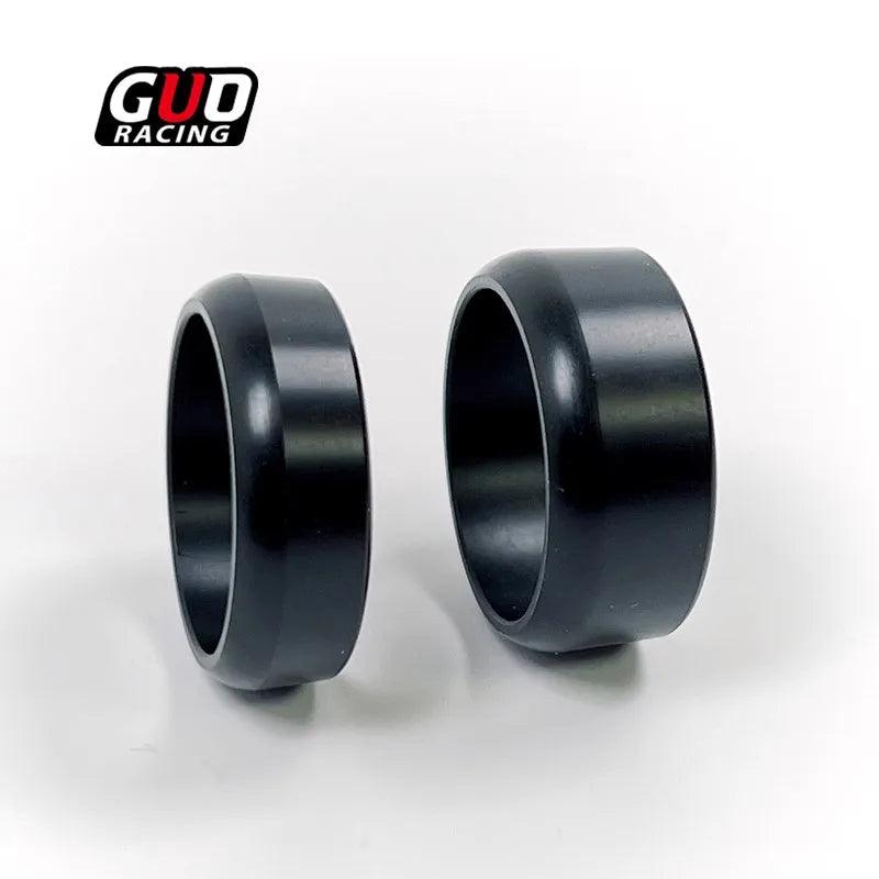 3° Angle Wheels & Ultra Hard Drift Tire Set for Kyosho MINI-Z, HGD1, MK3, DZ01, and Micro RC Cars