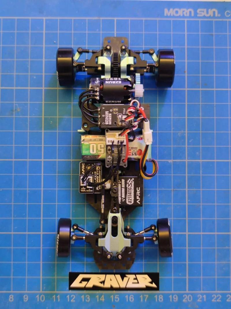 TG RACING 1/24 1/28 Assembled Car Frame RC Electric Remote Control Model Car