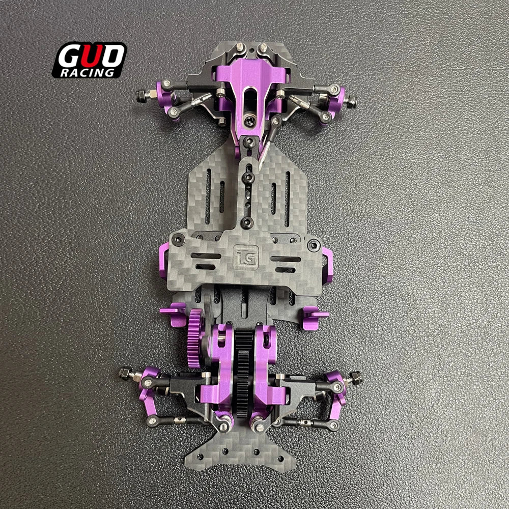 1/24 TG Racing RWD Drift Car Kit TG Purple Drift frame