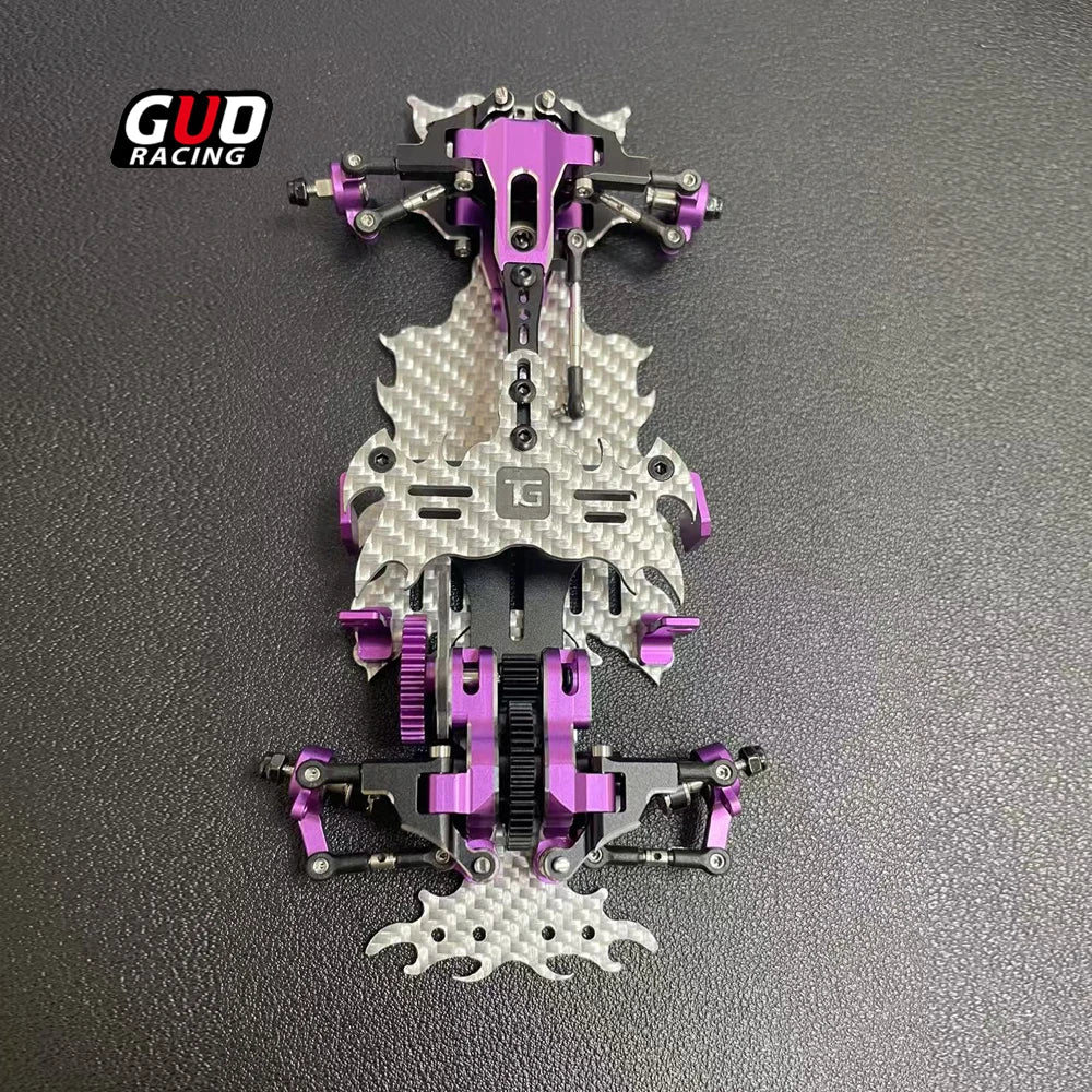 1/24 TG Racing RWD Drift Car Kit TG Purple Drift frame