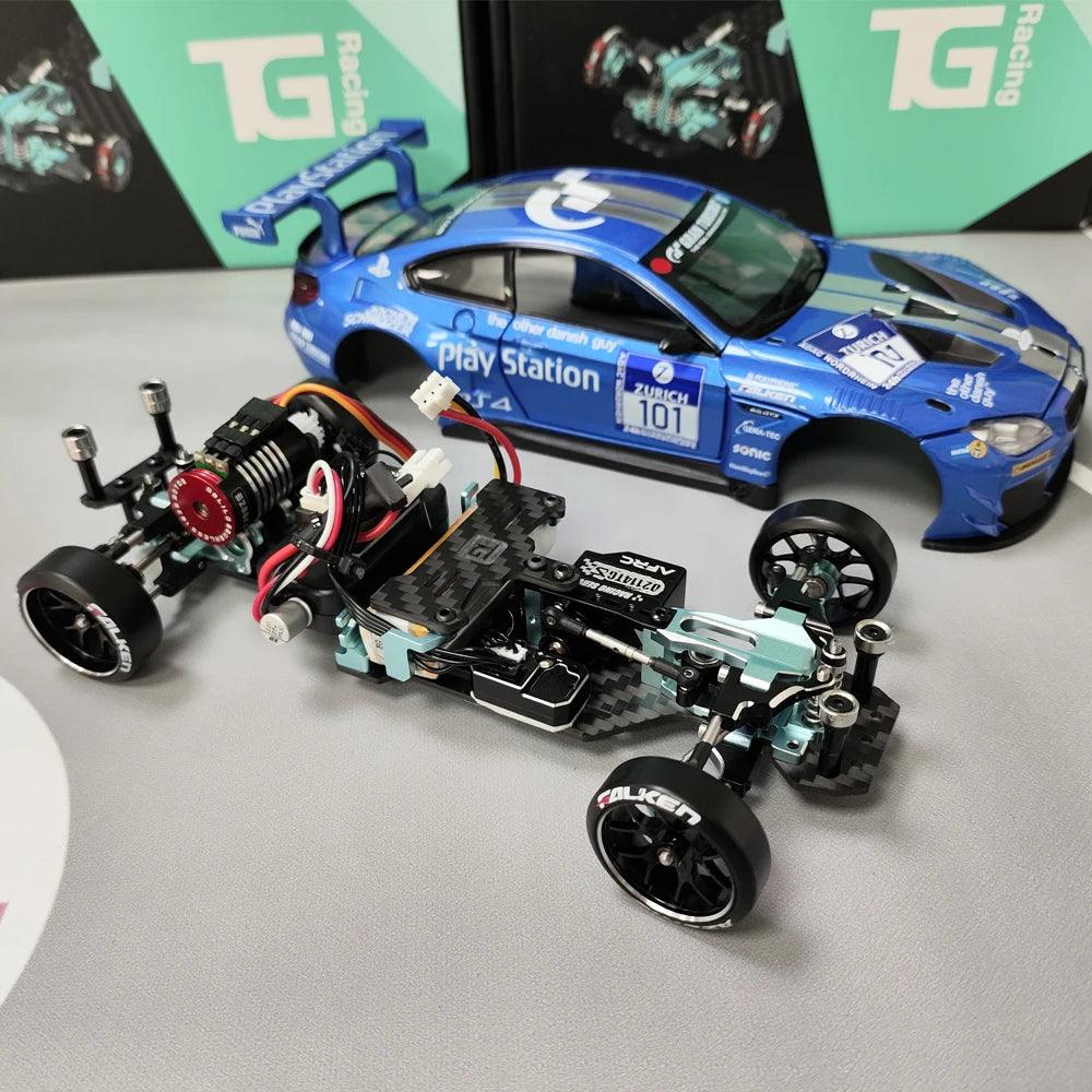 TG Racing 1/24 Mosquito Car Drift Frame Rear Drive Drift Mosquito Car RTR Kit Brushless High Speed Drift