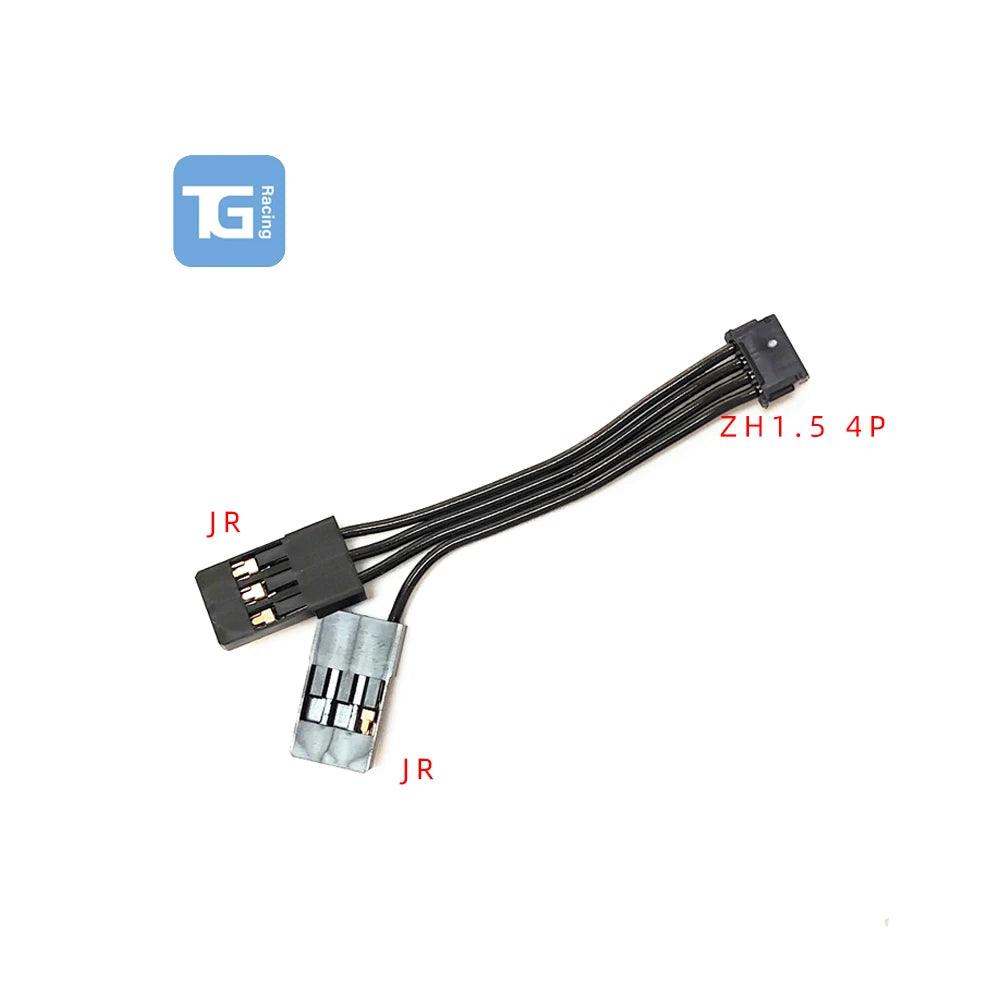 TG Racing Mosquito Car Gyro Adapter Cable TG BZ Wushuang ATM ZH1.5 ESC Receiver Adaptor