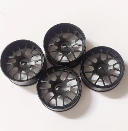 Kyosho MINI-Z 22mm Multi-Spoke Metal Wheel Hubs for AWD, AMZ, MINI-Q, GLA, WLtoys