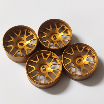 Kyosho MINI-Z 22mm Multi-Spoke Metal Wheel Hubs for AWD, AMZ, MINI-Q, GLA, WLtoys