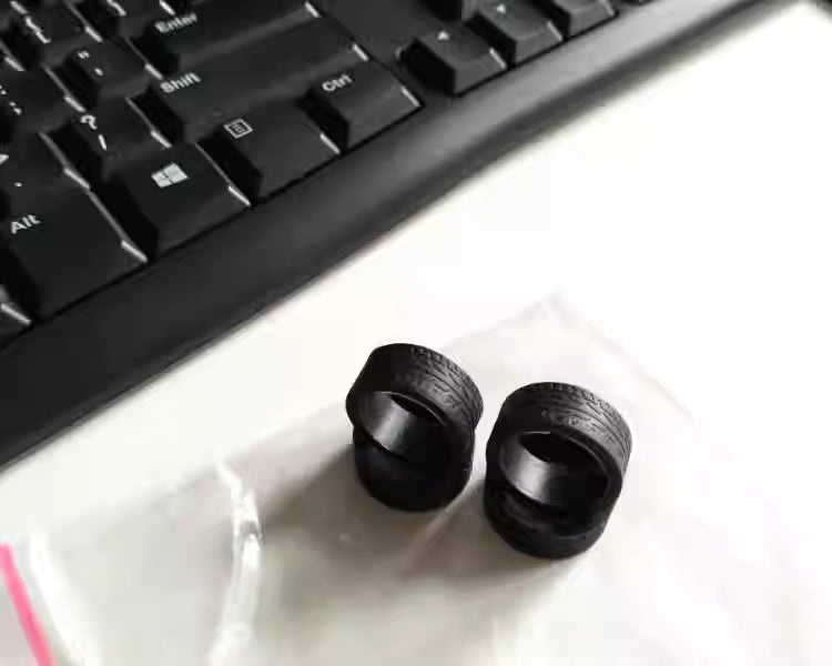 1/28 Scale Tread Anti-Slip Super Soft Racing Tires for AMZ, MINI-Z, MINI-Q, IW04M