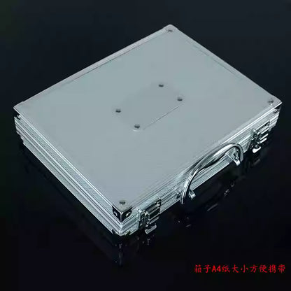 13-Piece RC Car Aluminum Tool Case: Hex, Phillips Screwdriver, Pliers, Pitch Gauge